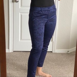 Old Navy Royal Blue Pixie Mid Rise Pants